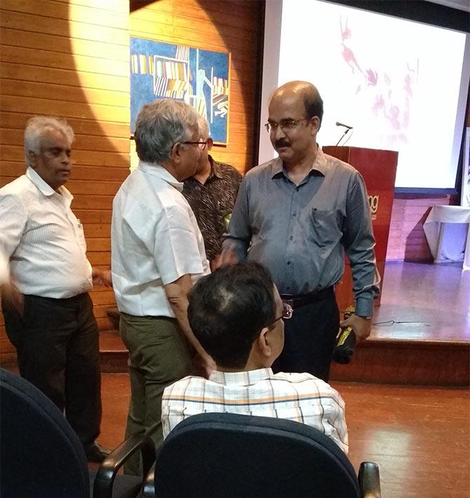 Sabyasachi Mukherjee, director general, the Chhatrapati Shivaji Maharaj Vastu Sangrahalaya, was there as well.