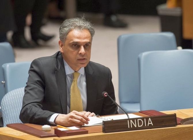 Ambassador Syed Akbaruddin, India's Permanent Representative to the United Nations