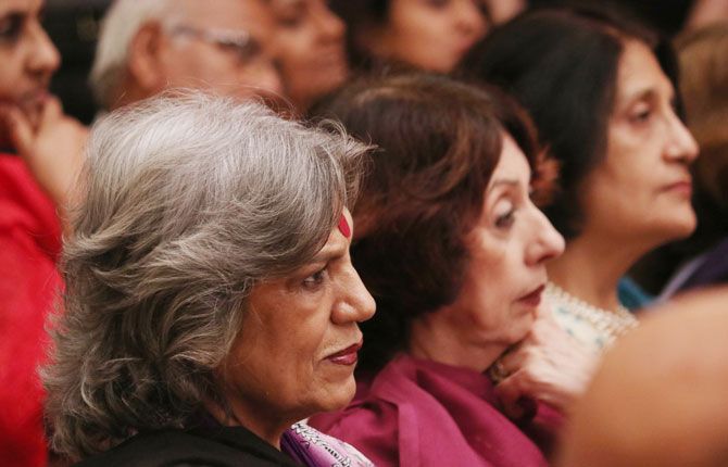 Dolly Thakore was spotted in the audience.