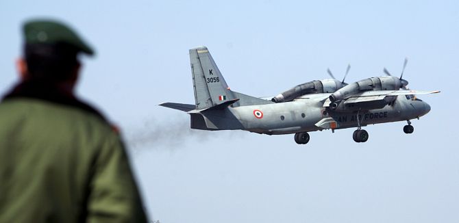 Debris of IAF plane found 7.5 years after crash