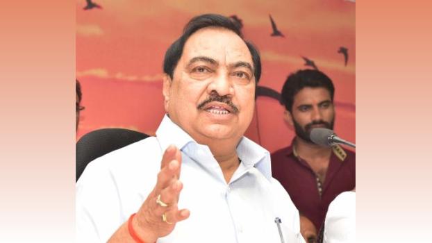 Former BJP leader Eknath Khadse