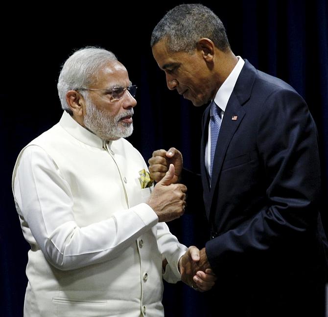 Modi and Obama