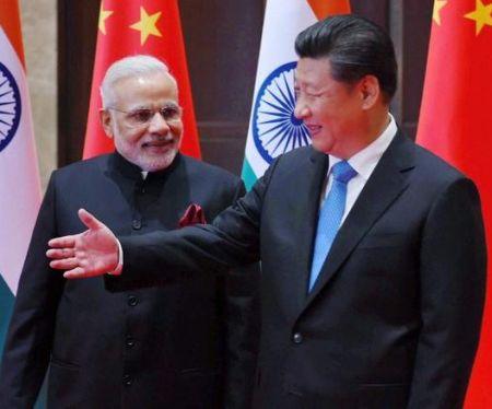 Prime Minister Narendra Modi and Chinese President Xi Jinping.