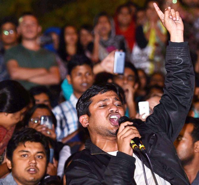 JNSU President Kanhaiya Kumar