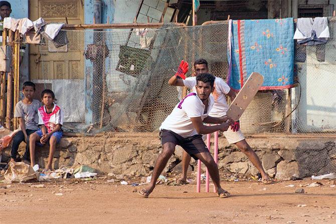 Cricket bats at the Design Museum Dharavi 