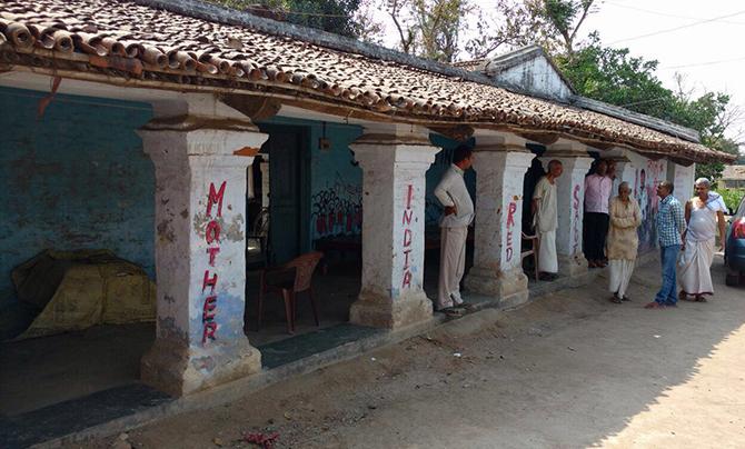 Kanhaiya Kumar' family home