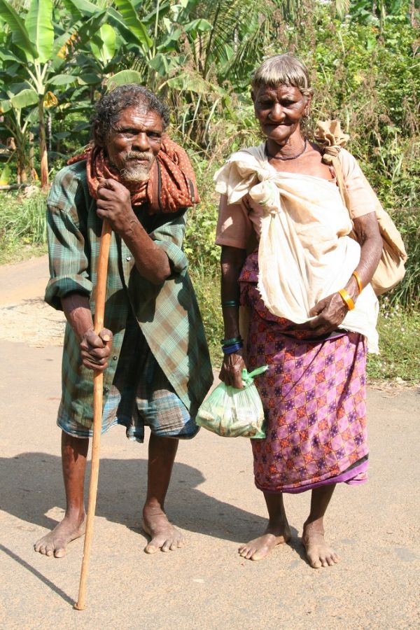 A tribal couple in Kerala. Photograph: Kind courtesy: Sreejith K/Wikimedia Commons
