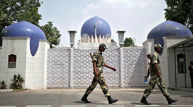 The Pakistan high commission in New Delhi