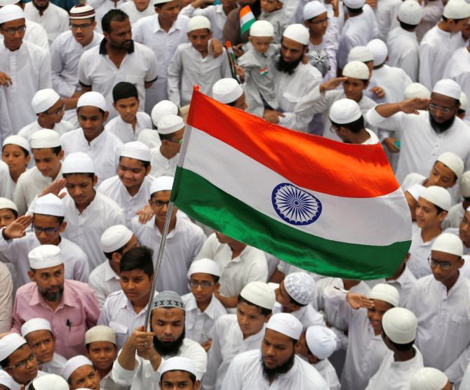 Muslims celebrate Independence Day