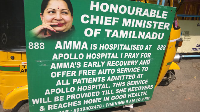 An Amma fan's offering