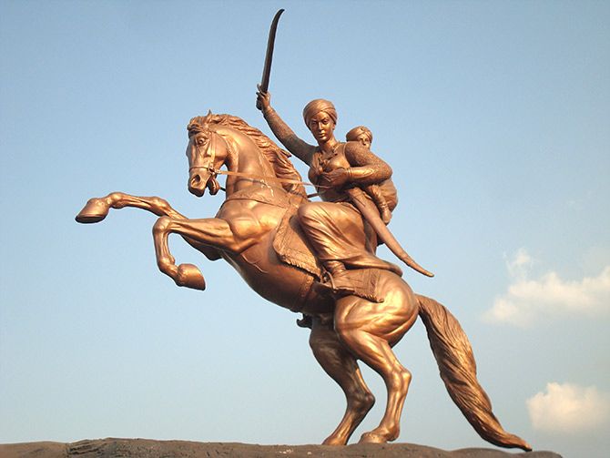 Statue of Rani Laxmibai