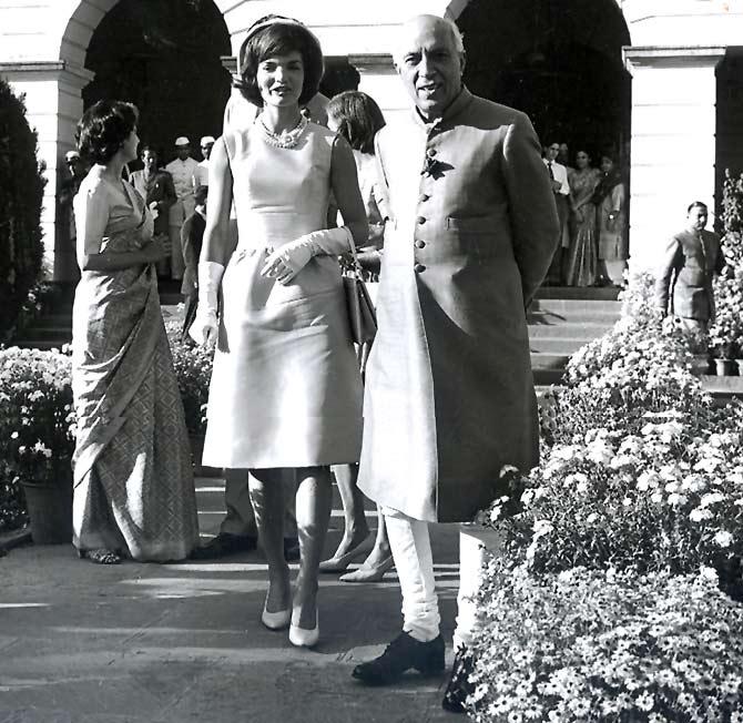 Jackie Kennedy in India