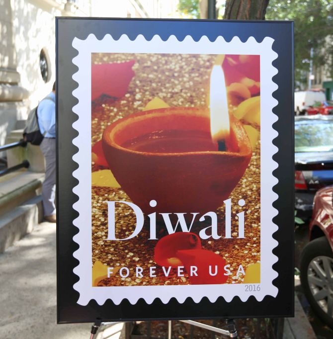 Diwali finally puts its stamp on America Rediff