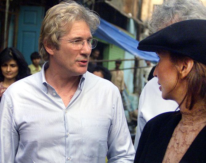 Richard Gere and Parmeshwar Godrej