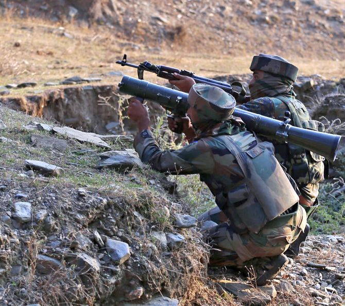 Indian soldiers open fire across the Line of Control in Jammu and Kashmir