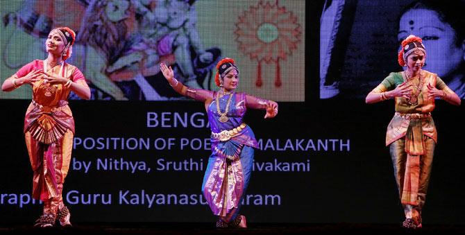 Dancers pay tribute to M S Subbulakshmi