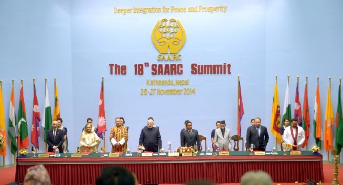 SAARC Summit in Kathmandu, 2016