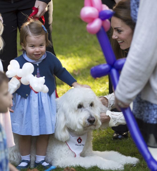 'Pop': Britain's Princess Charlotte utters her first word - Rediff.com ...