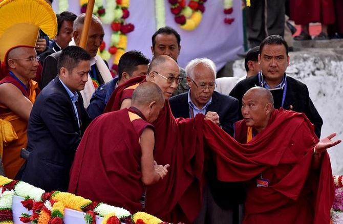 Dalai Lama in Tawang