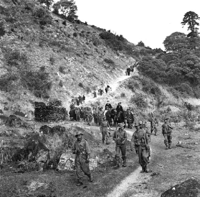 Dalai lama escorted to Tezpur