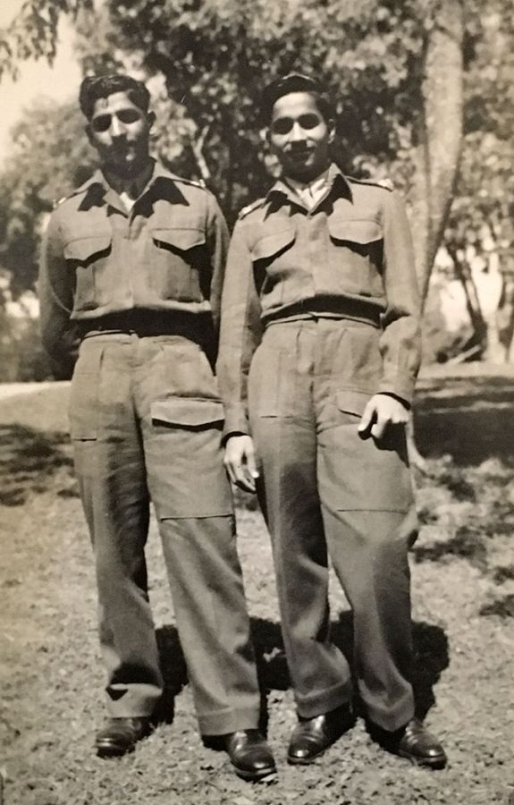 As a cadet in IMA 1948