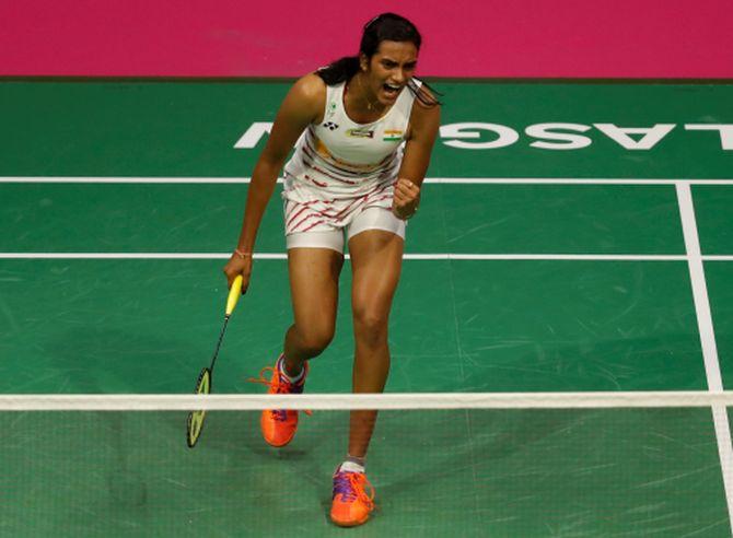 India's P V Sindhu 