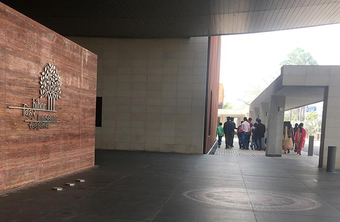 The Bihar Museum in Patna. Photograph: Seema Pant for Rediff.com