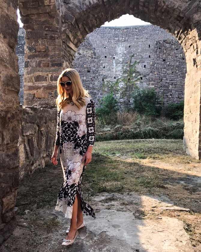 Ivanka Trump at Golconda Fort