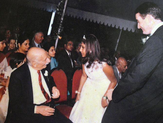 Field Marshal Sam Manekshaw at a wedding