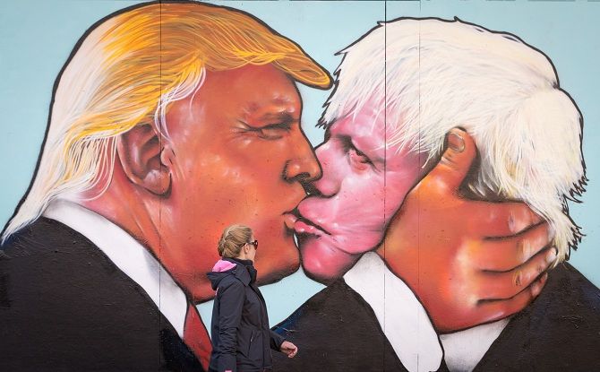 Trump and Boris