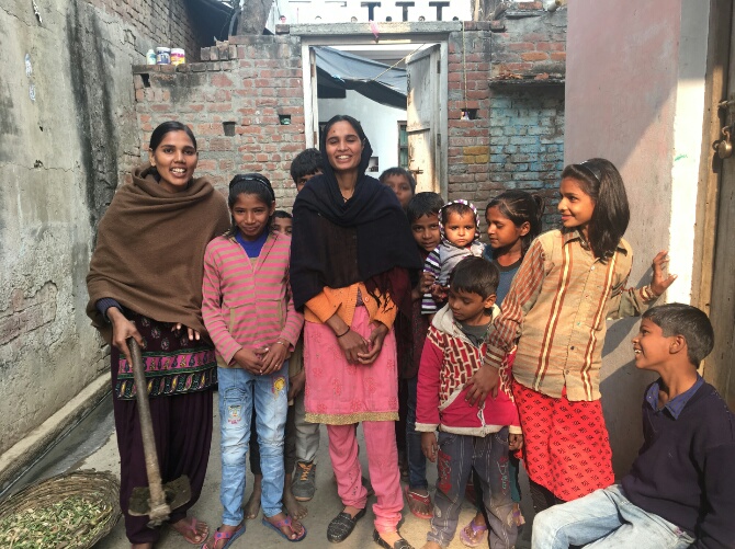 Dalit girls in Muzaffarnagar