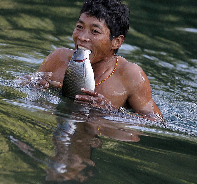 Naga tribal in Myanmar