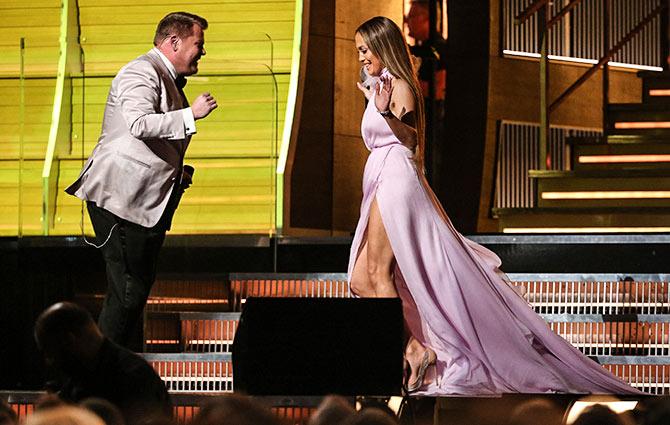 Jlo and james Corden