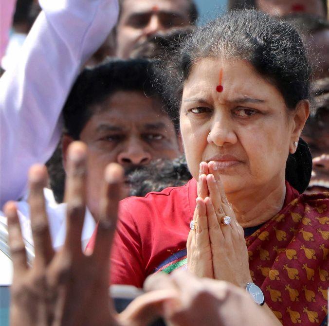 Even before jail release, Sasikala rocks TN politics