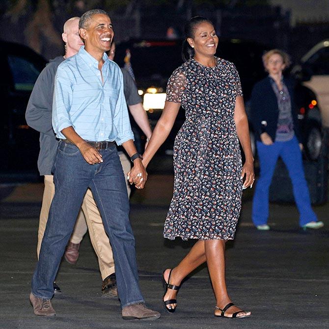 Barack and Michelle Obama