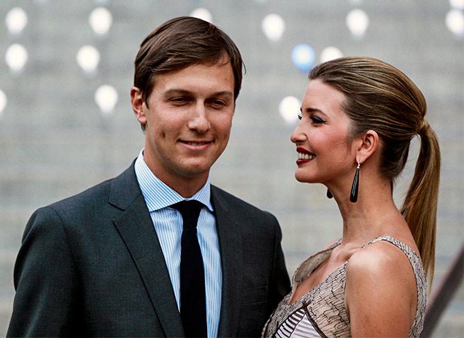 Jared Kushner and Ivanka Trump