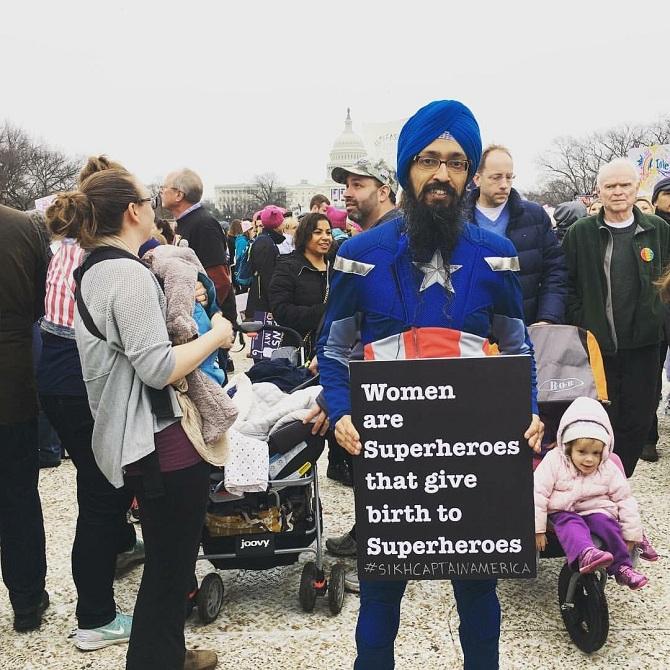 Sikh Captain America