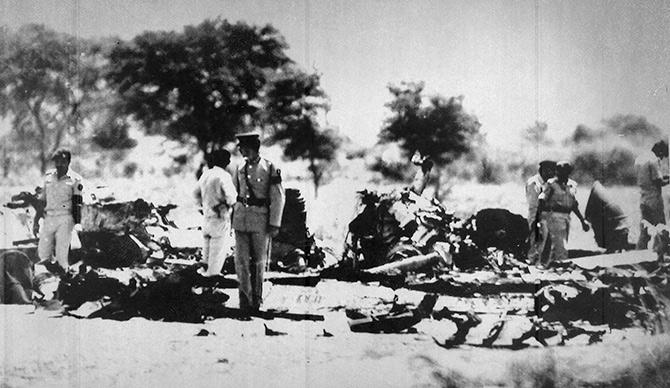 The site of Zia-ul Haq's plane crash