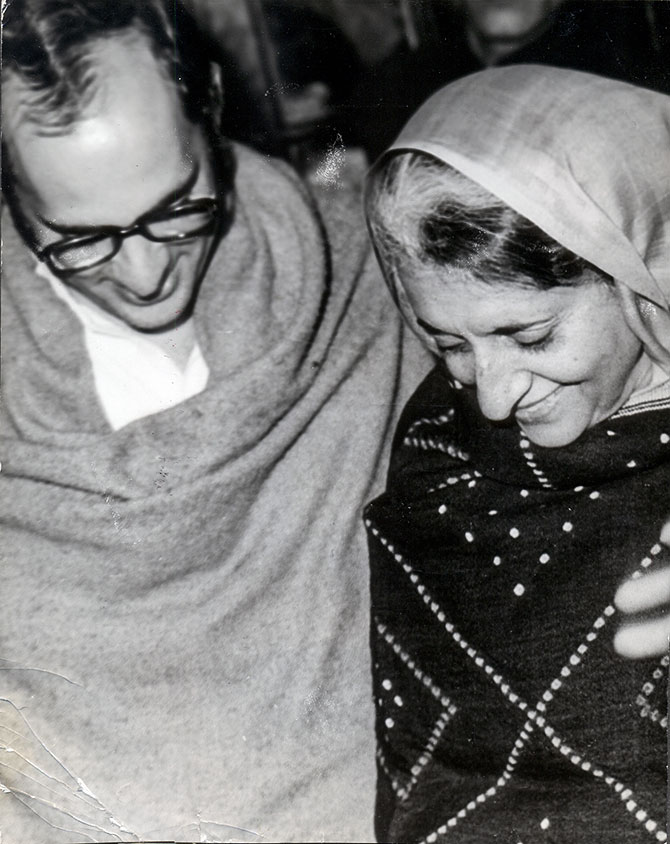 Sanjay and Indira Gandhi