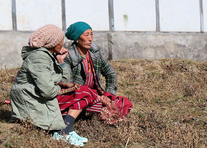 A scene from Tawang, Arunachal Pradesh. Photograph: Rajesh Karkera/Rediff.com