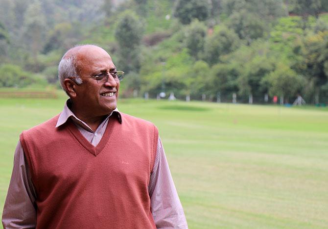 Wing Commander Rakesh Sharma, the first Indian in space, in Wellington, Coonoor