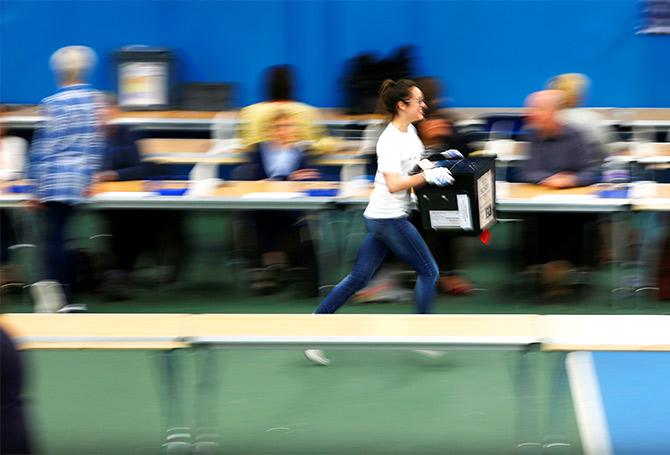 Counting Britain election