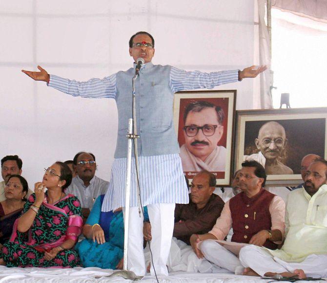 Madhya Pradesh Chief Minister Shivraj Singh Chouhan