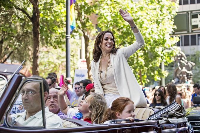 Kamala Harris Pride Parade