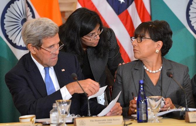 Nisha Desai Biswal John Kerry