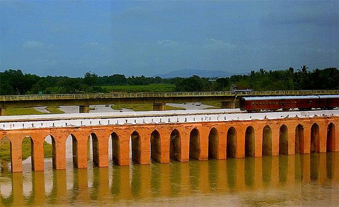 The bridge over the Kabini at Nanjangud