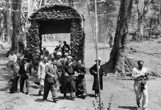 Dalai Lama Indo-Tibet border