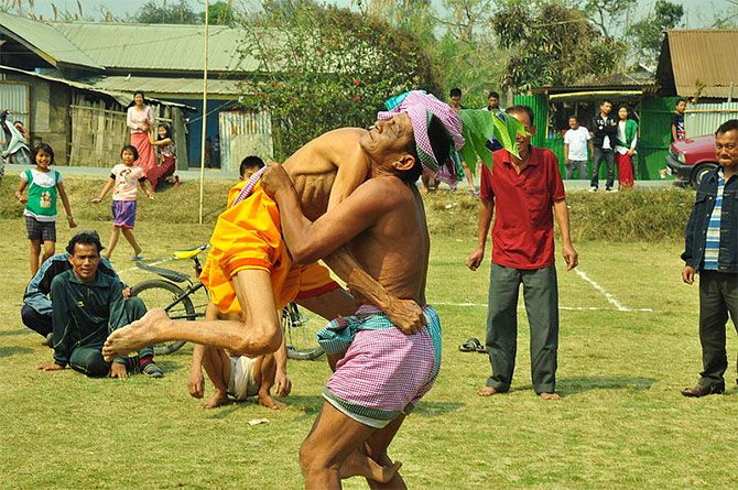 Holi festivities in Manipur