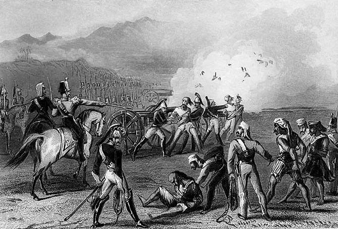 1857 Mutiny Killing Sepoys