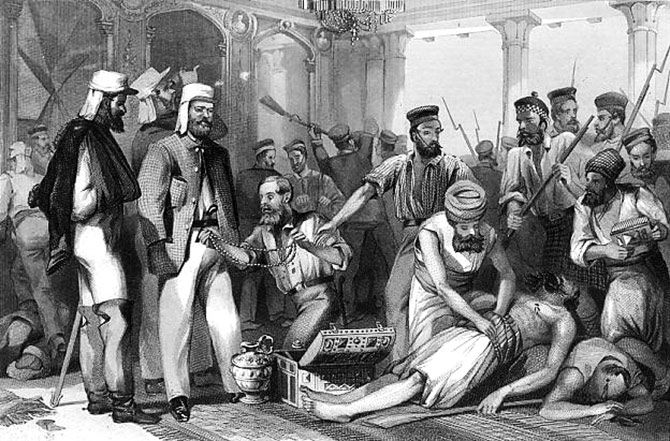 1857 Mutiny British Loot